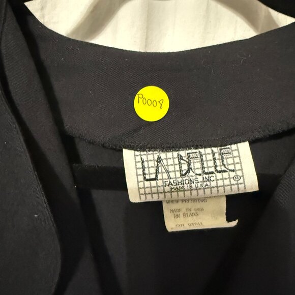 LA Belle Fashions Inc. Women's Wrap Dress – Black, Size 9 - Picture 8 of 10